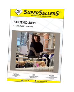 Katalog med skilteholdere