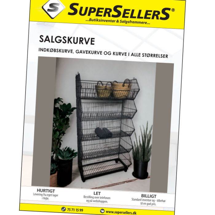 Katalog med salgskurve