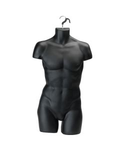 Hängender Torso - Männlich, Schwarz