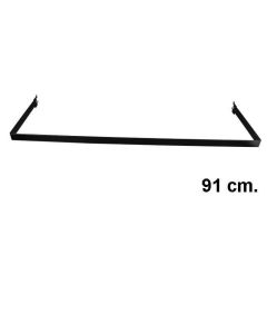 Konfektionsrahmen  (91 cm) - schwarz - Super-Skinne