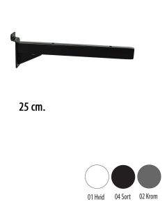 Grade Regalträge (25 cm) -  Lamellenwand